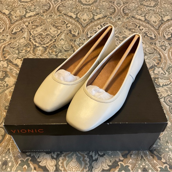 New Vionic Orinda Square Toe Ballet Flat Women’s Sz 6.5 - Picture 7 of 14